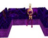 salon angle wood purple