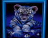 Neon Blue Tiger Cub