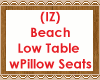 Beach Low Table wSeats