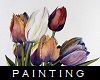 tulips canvas painting