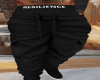 (SP)Joggers cargo Black