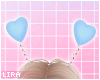 Baby Blue Heart Headband
