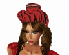 ch)cowgirl hair+hat red
