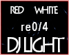 dj light-red-white-line