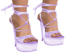 Sandra Purple Heels
