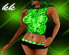 !KK GREEN RAVE OUTFIT