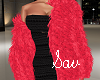 Fur Coat-Red