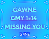 GAWNE-GMY-MISSING YOU