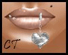 Heart Lip Piercing
