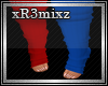 ♦ Joker Socks Red/Blue