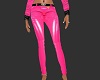 [S] Pink PVC Pants