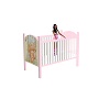 DL}Pink Baby Crib