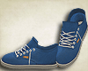{P} Laceless Shoes Blue