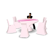 soft pink table