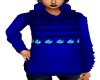 Blue Ornament Sweater