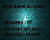 EPIC BLUE SPIDER DJLIGHT