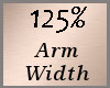 Arm Scaler 125% F