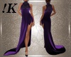 !K! Purple Petal Gown