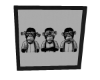 Three Wise Monkeys Frame