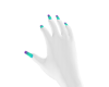 Ombre Nails V8 Coffin