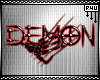 -P- Demon Sticker