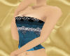 {JF} turquois corset