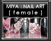 +vkz+ MIYA : nail art