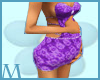 M+ Purple Maternity Mini