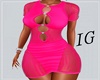 Neon Pink Summer Dress
