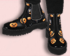 Halloween Pumpkin Boots
