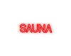 sauna sign