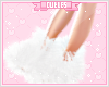 White Fur Shoes