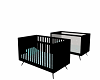 baby boy twin cribs