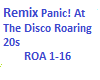 Remix Roaring 20's Panic