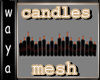 Derivable Candle Mesh