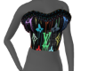 Dripping LV Fur Corset