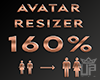 Avatar Scaler 160% ♛