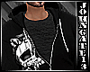 Skull Hoody Jacket Blk