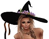 decorated witch hat