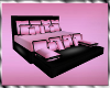 `AD`Pink&Black Bed