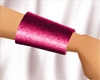 Armband right pink metal