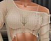 Knited Ripped Beige