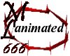 Barbed Wire animated Red