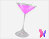 Pink glow cocktail