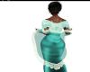 TEF DELICATE TEAL CAPE