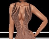 Nude Glitter Gown