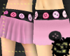 [H] Pink Button Skirt