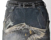 y2k star patch pants