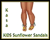 KIDS Sunflower Sandals