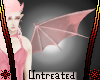 Pastel Pink Demon Wings